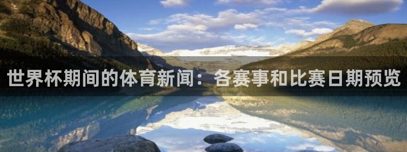 欧联杯直播：世界杯期间的体育新闻：各赛事和比赛日期预览